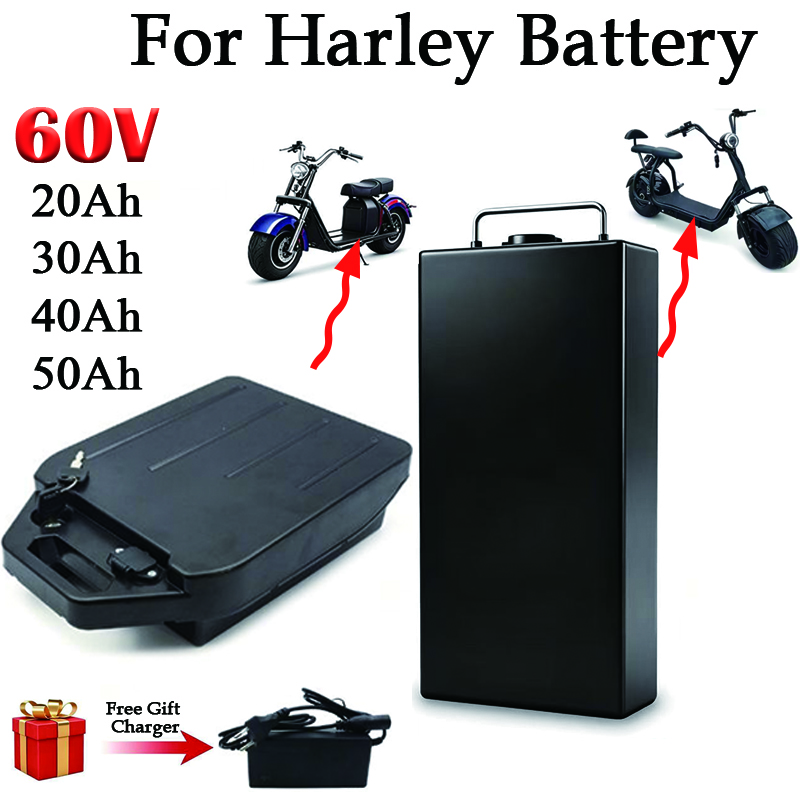 60V 30Ah Electric Scooter Battery - For Harley Battery 60V 20Ah 30Ah