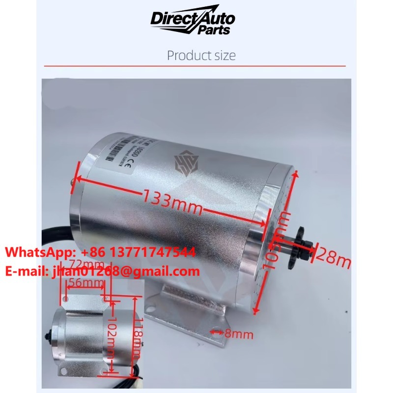 Electric Motorcycle Conversion Kit 72V - 3000W 60V/72V High Power Electric Motorcycle