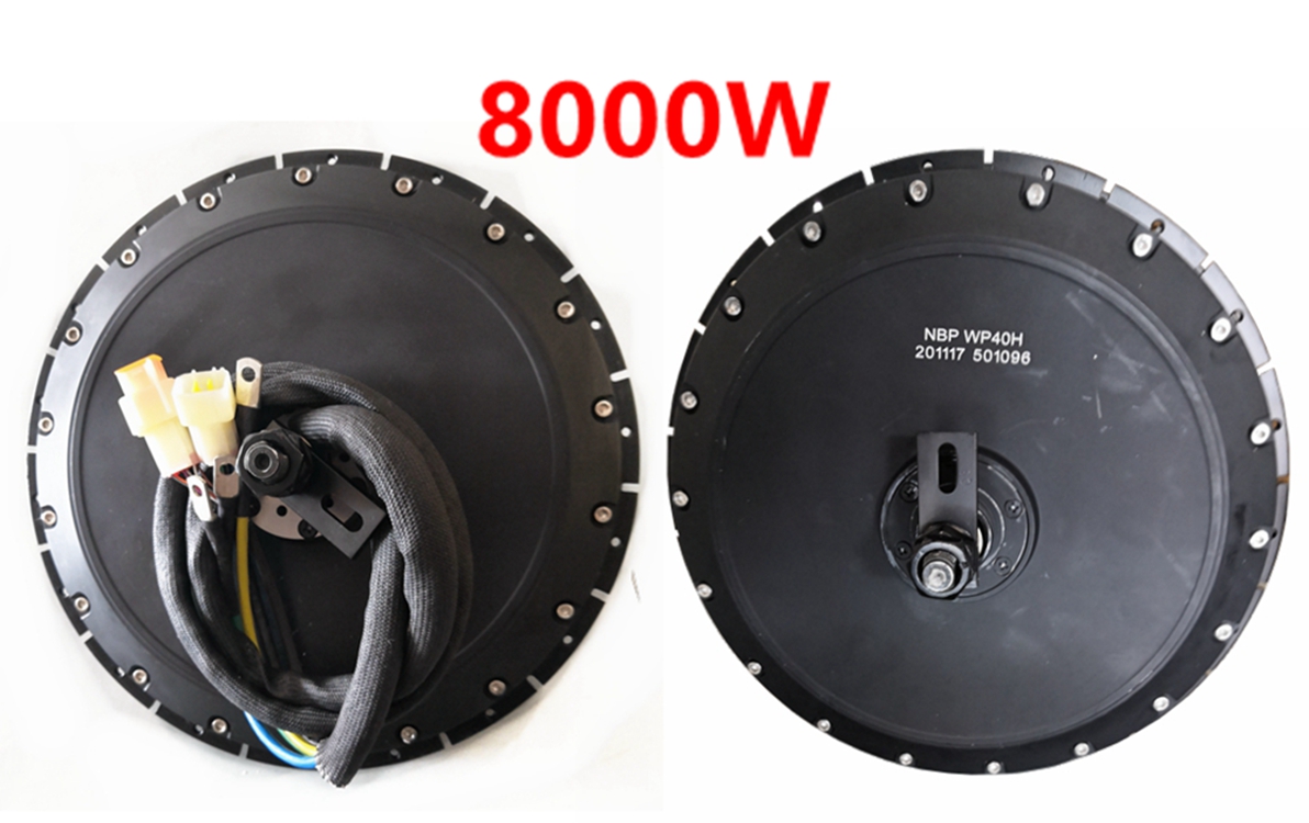 Qs273 Hub Motor 8000W 72V - US Stock QS273 40H Peak 8000W