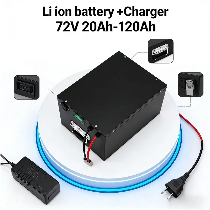 60V 30Ah Electric Scooter Battery - 17S 60V Lithium Ion Battery Pack