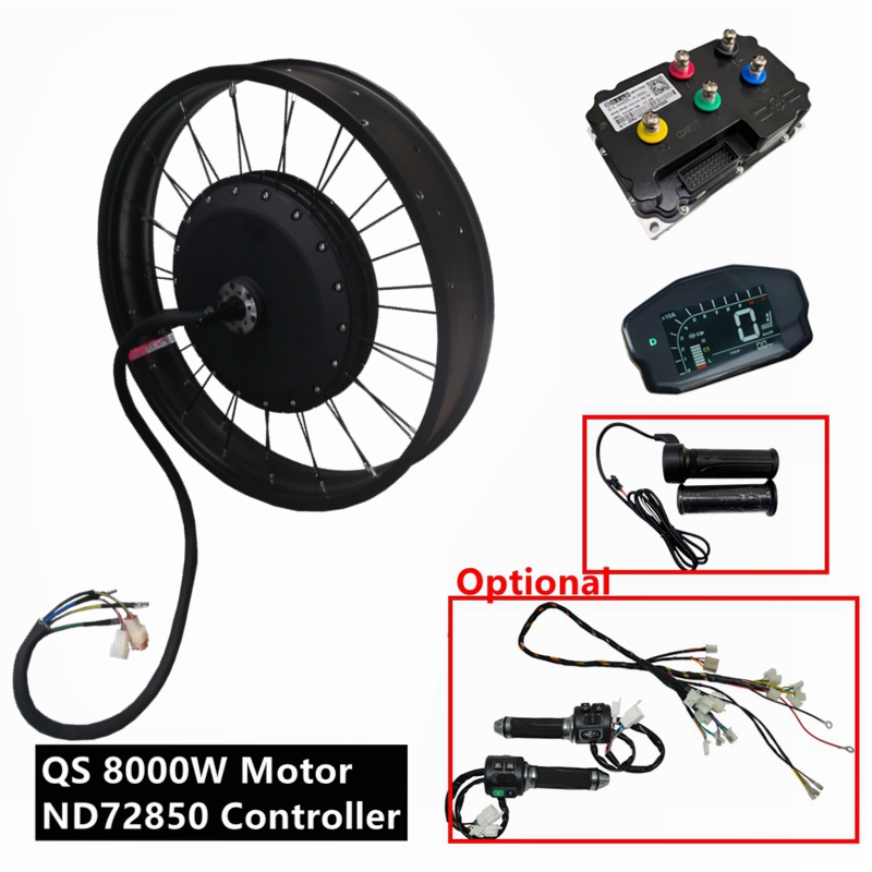 NBpower/QS273 V3 72v 8000W Fat - Qs273 Hub Motor 8000W 72V ulasan dan harga