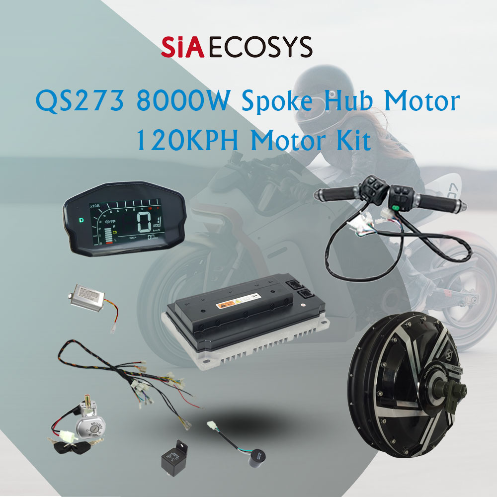 Spoke Hub Motor QS273 8000W V3 - Qs273 Hub Motor 8000W 72V ulasan dan harga