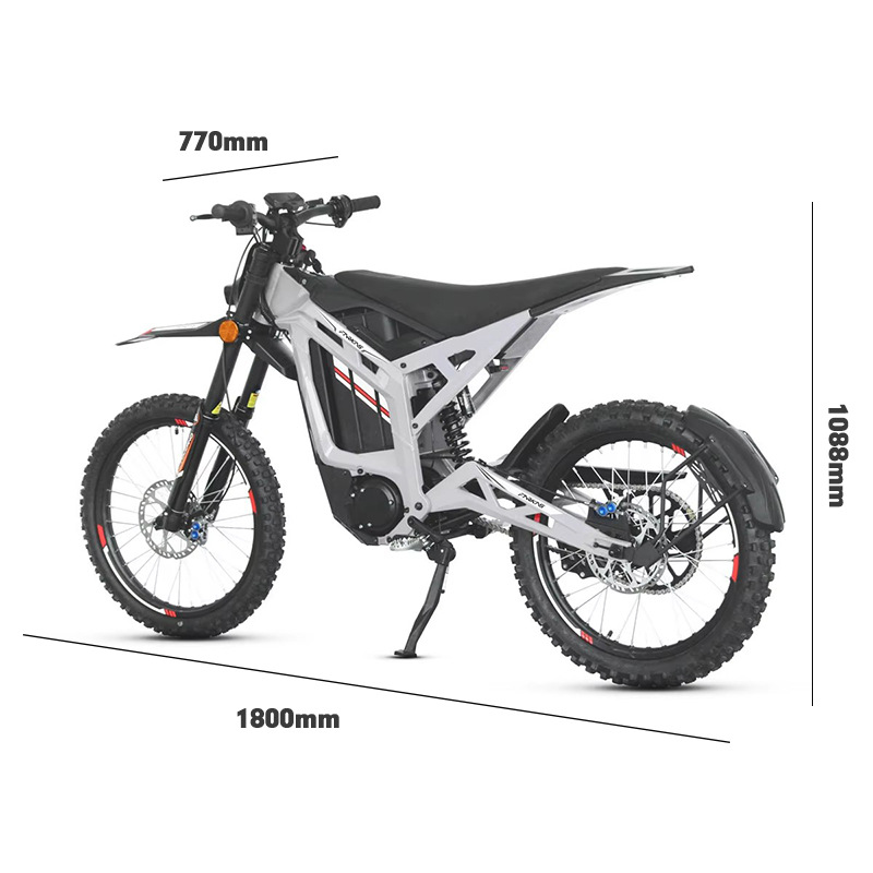 *forMZ-24 3000W Central Motor  - Dual Motor Electric Motorcycle Frame ulasan dan harga