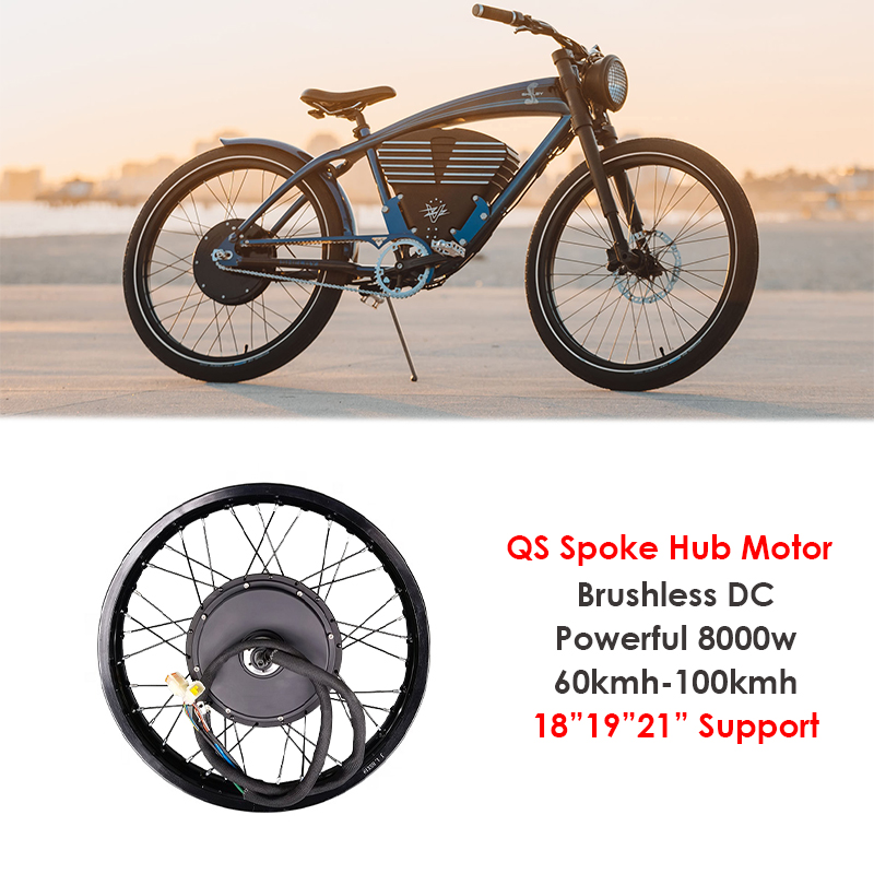 QS205 Rated 3KW Peak 8KW Spoke - Sabvoton Svmc72150 Controller Kit ulasan dan harga