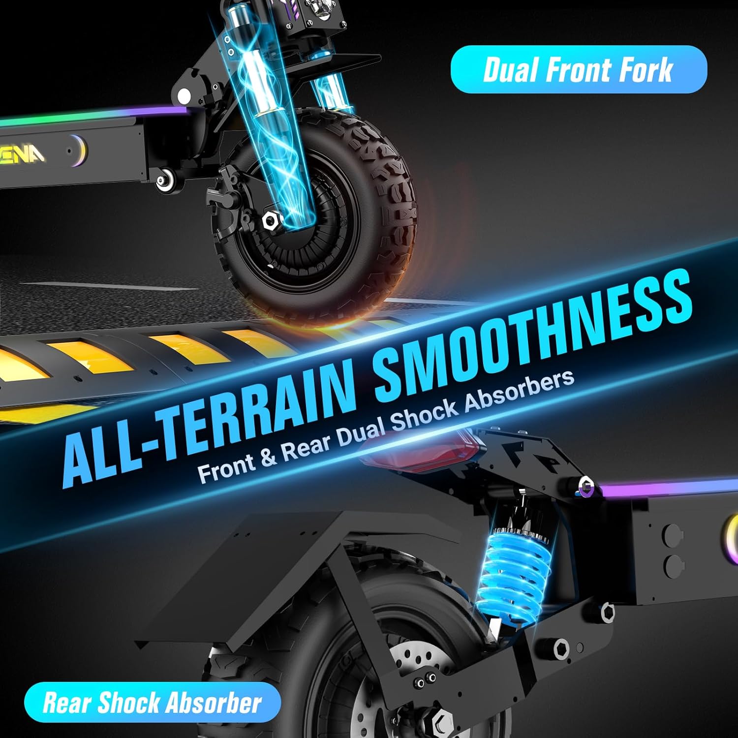 ONECNA GT7 5600W Dual Motor Fo - 60V 5600W Dual Motor Electric Scooter ulasan dan harga