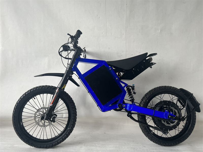 High Power CS20 72V Off Road E - 8000W Stealth Bomber Ebike ulasan dan harga