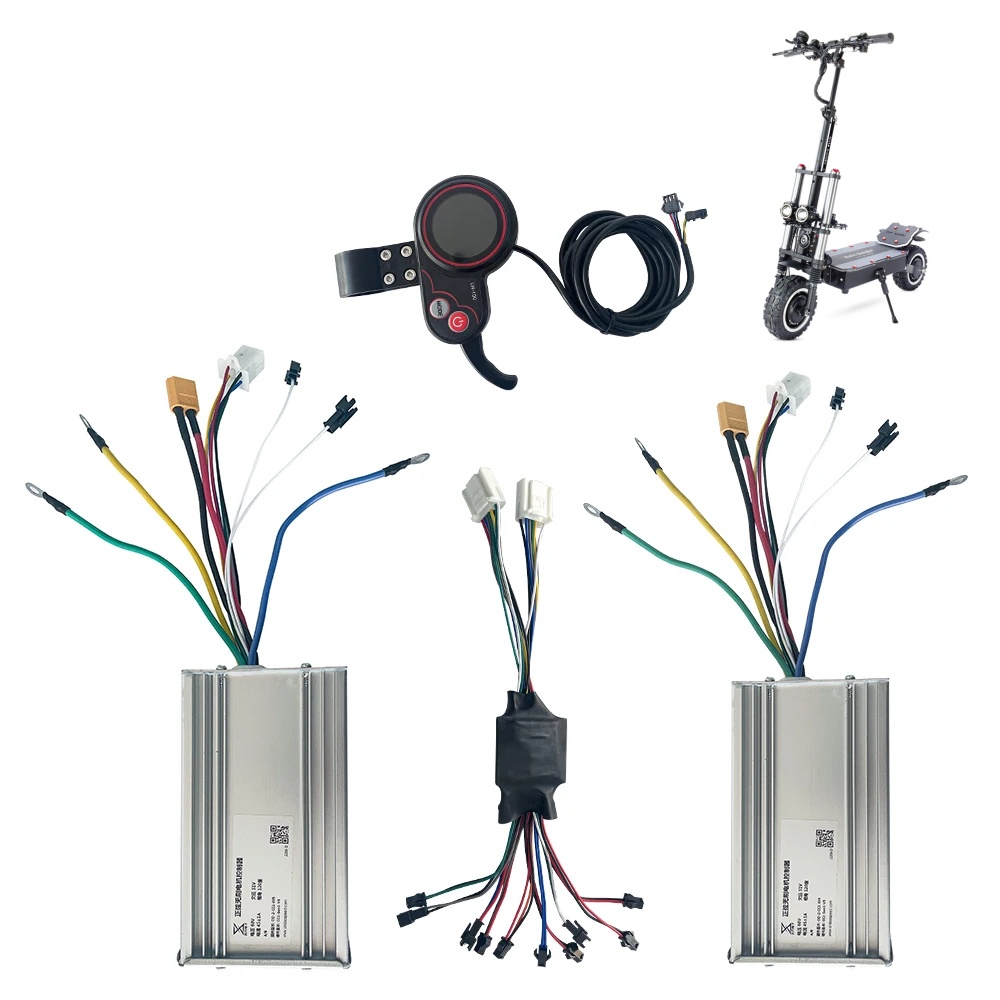 YunLi 60V 45A 50A 5600W 6000W  - 60V 5600W Dual Motor Electric Scooter ulasan dan harga