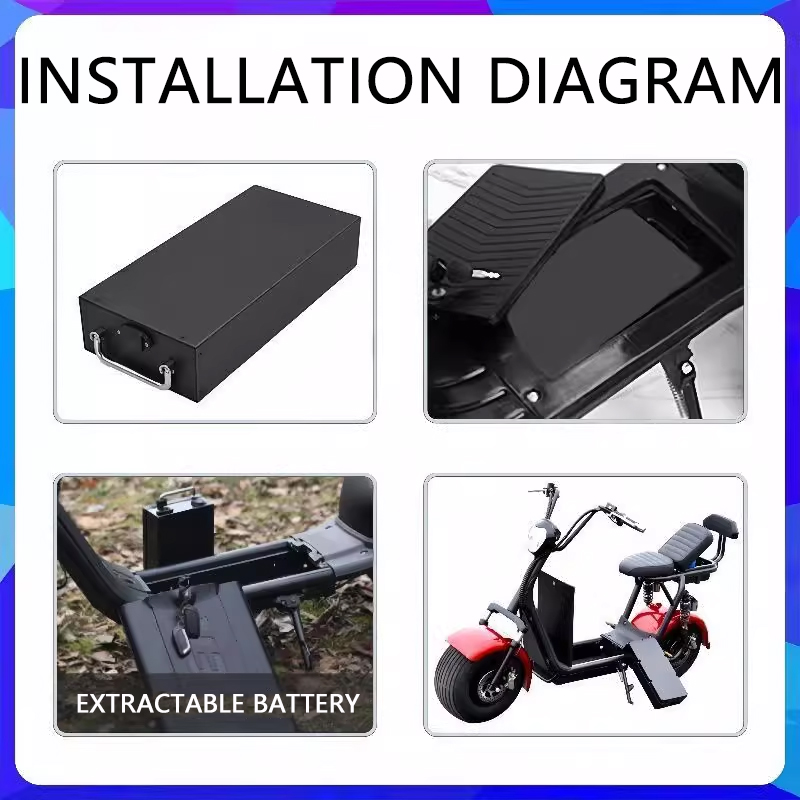 For Harley batteries 60V 20AH  - 60V 30Ah Electric Scooter Battery ulasan dan harga